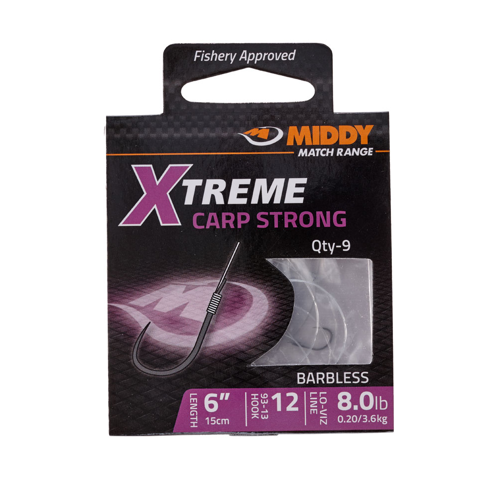 Middy Xtreme Carp Strong 93-13 Babrless Hooklengths