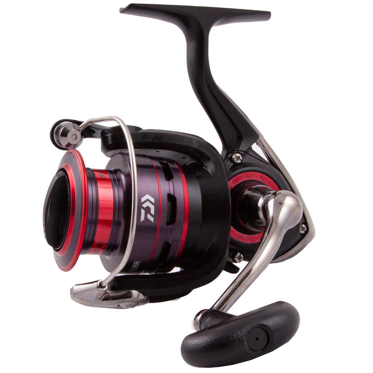 Daiwa Crossfire Reels Black And Red - Fishermania