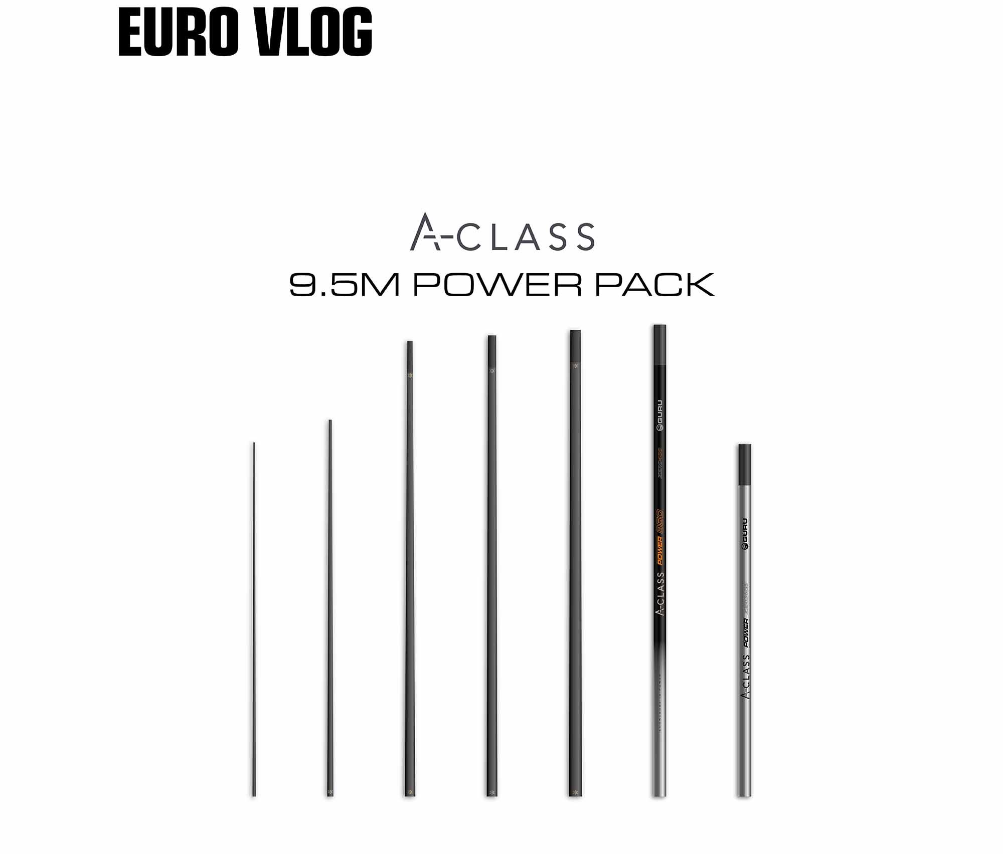 Guru A-Class 9.5m Margin Pole