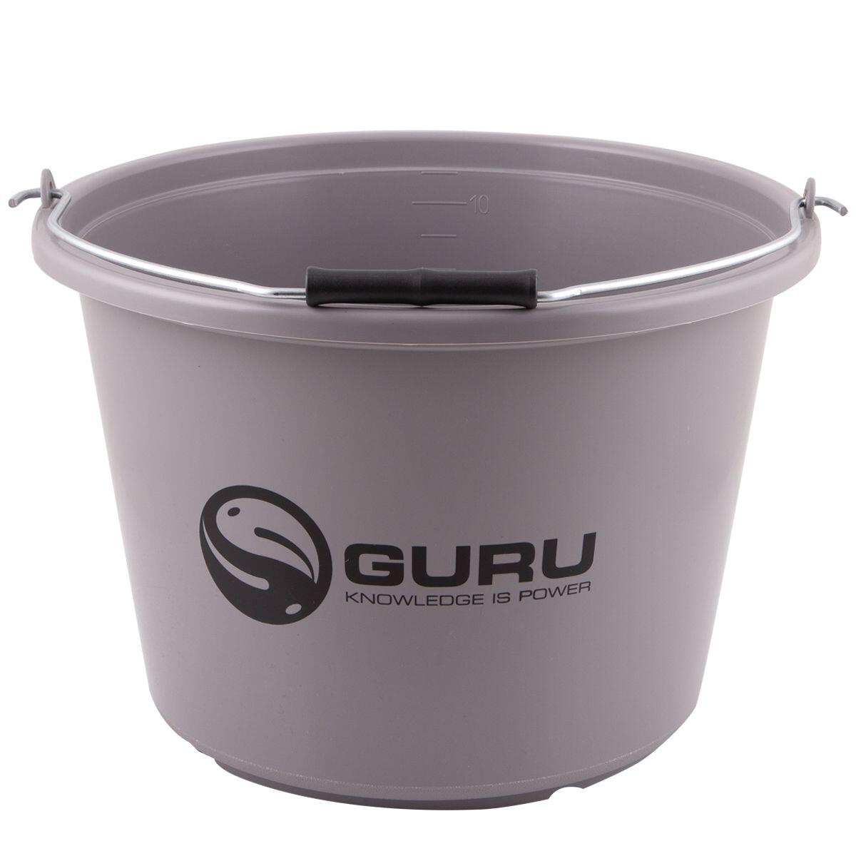 Guru_12_litre_bucket_grey_fishermania