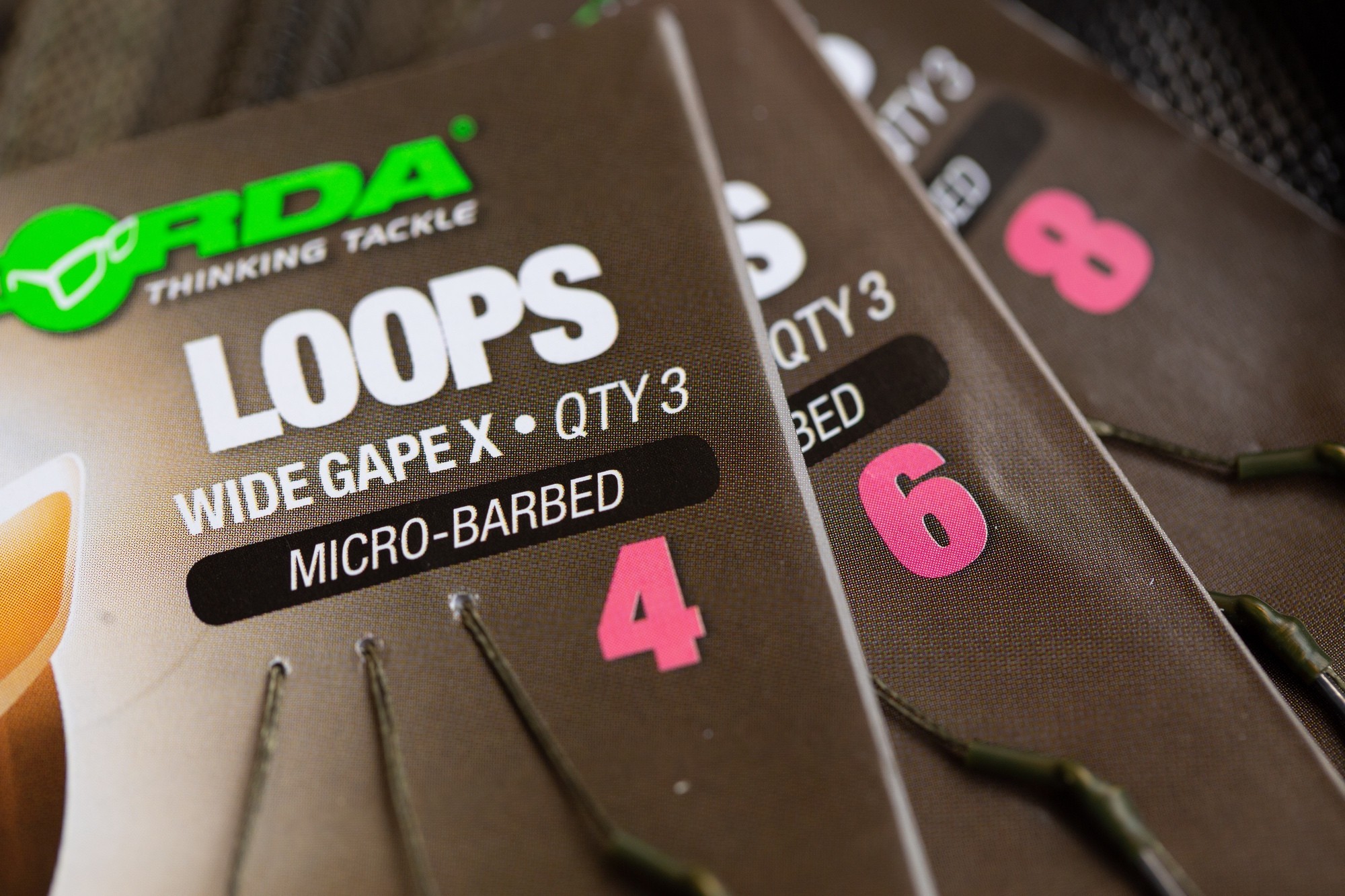 Korda Loops- Wide Gape Hooks