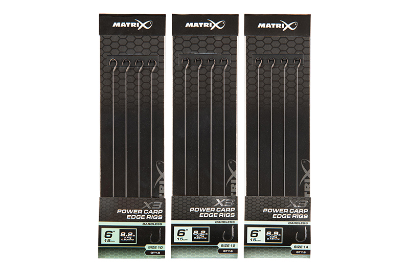 Matrix X3 Power Carp Edge Rigs 6''