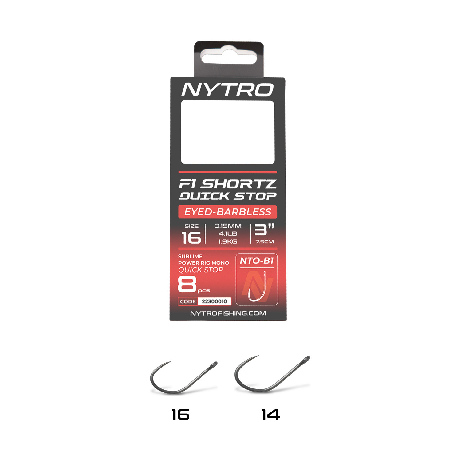 Nytro NTO-B1 F1 Shortz Quick Stop 3''