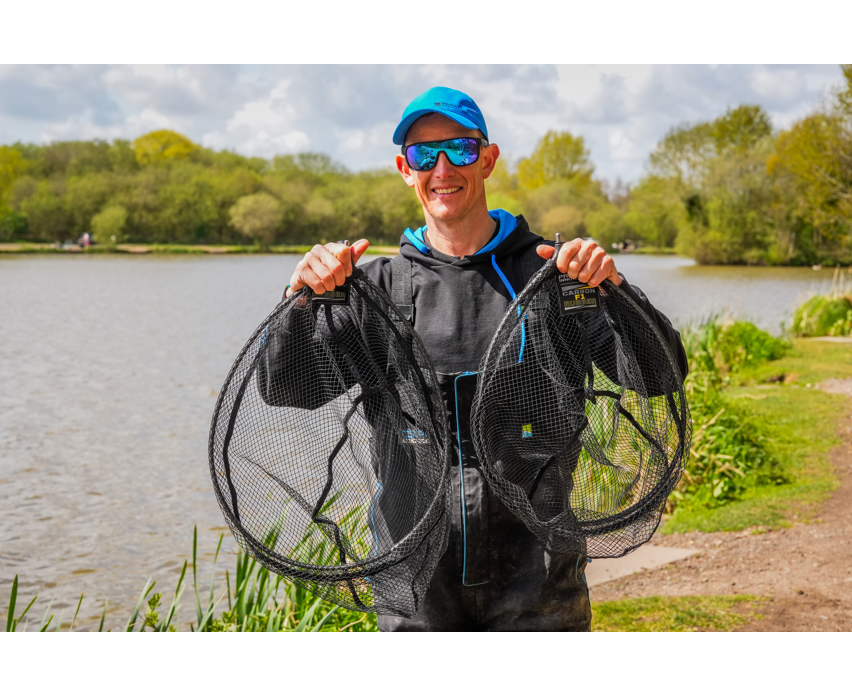 Preston Carbon F1 Latex Landing nets_2