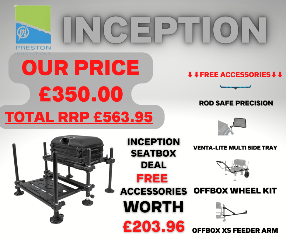 Preston Inception Seatbox Deal - Fishermania