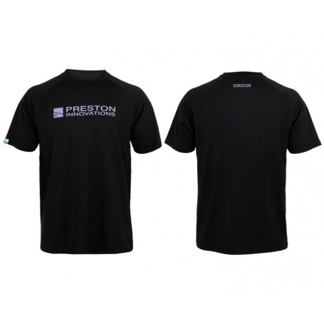 Preston Lightweight Black Raglan T-Shirt