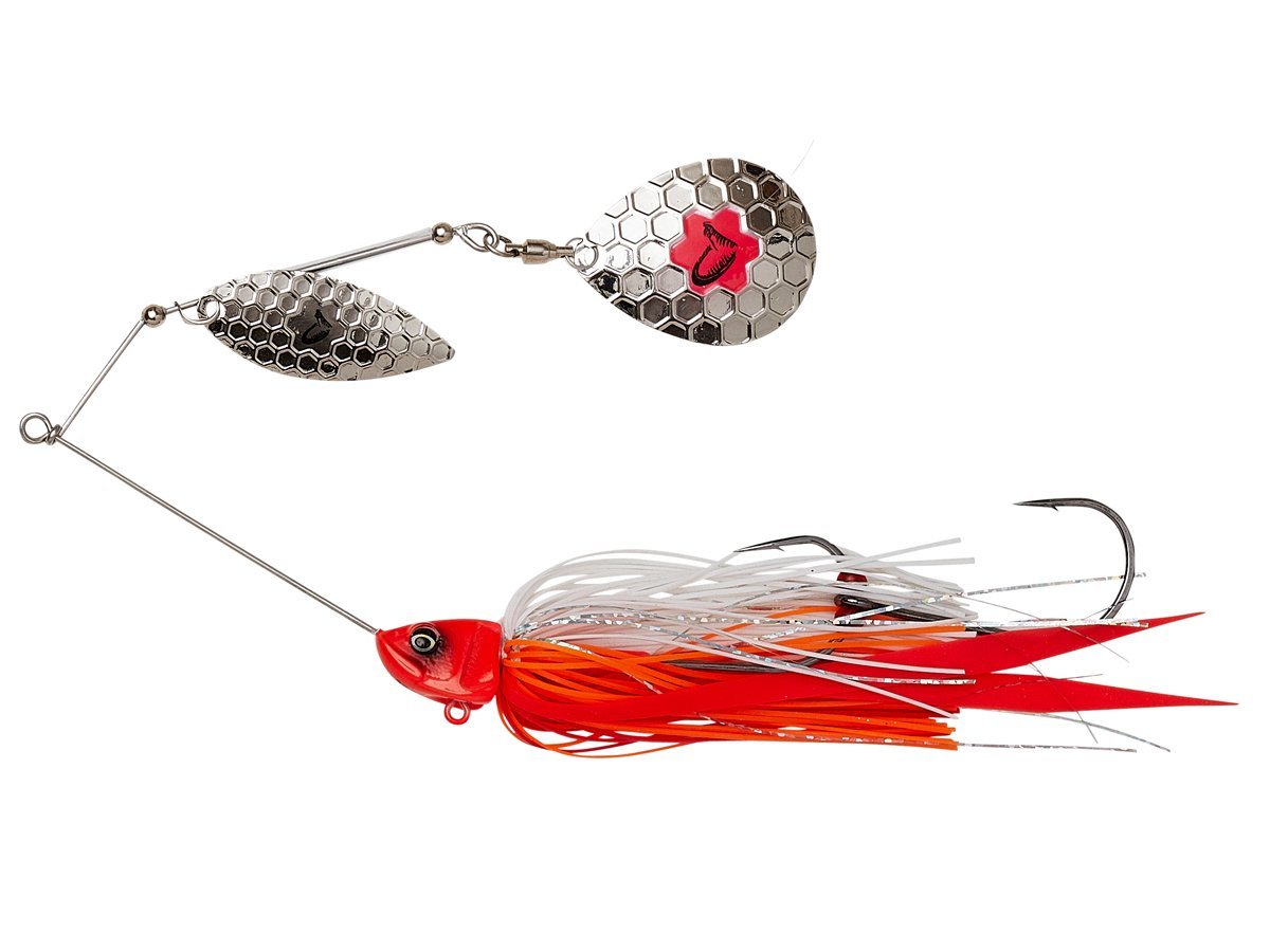 da_bush_spinnerbait_sinking_red_head_silver_fishermania1