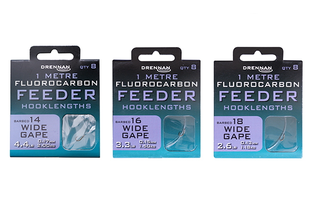 drennan_1metre_fluorcarbon_feeder_rigs_wide_gape_fishermania