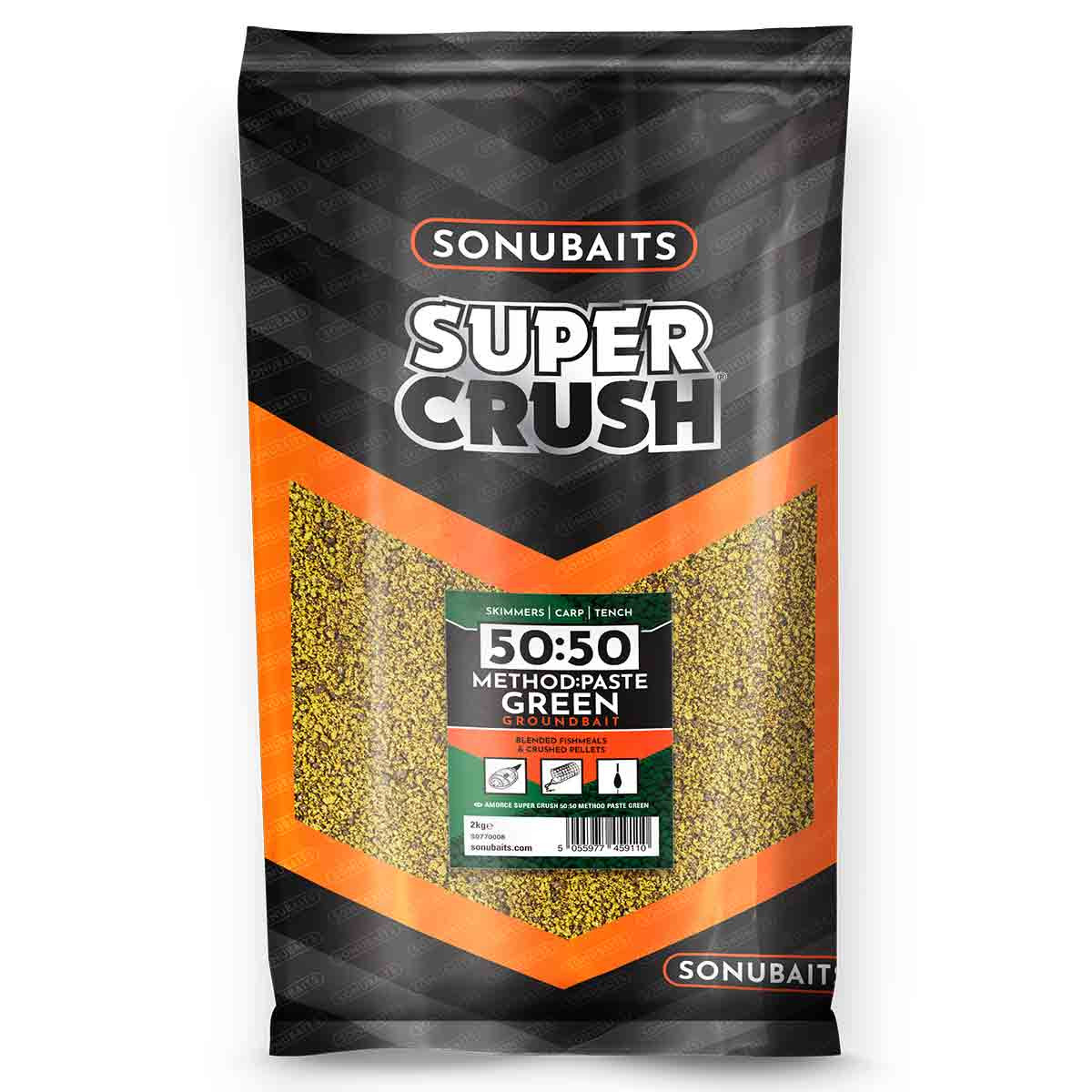 sonubaits_groundbait_2kg_supercrush_50_50_method_paste_green_fishermania
