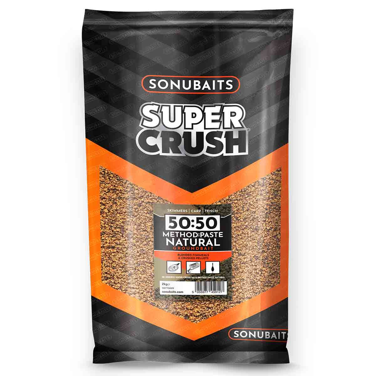 sonubaits_groundbait_2kg_supercrush_50_50_method_paste_natural_fishermania