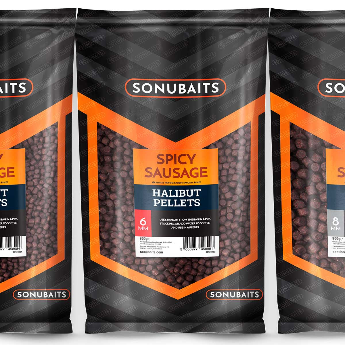 sonubaits_halibut_pellets_spicy_sausage_fishermania