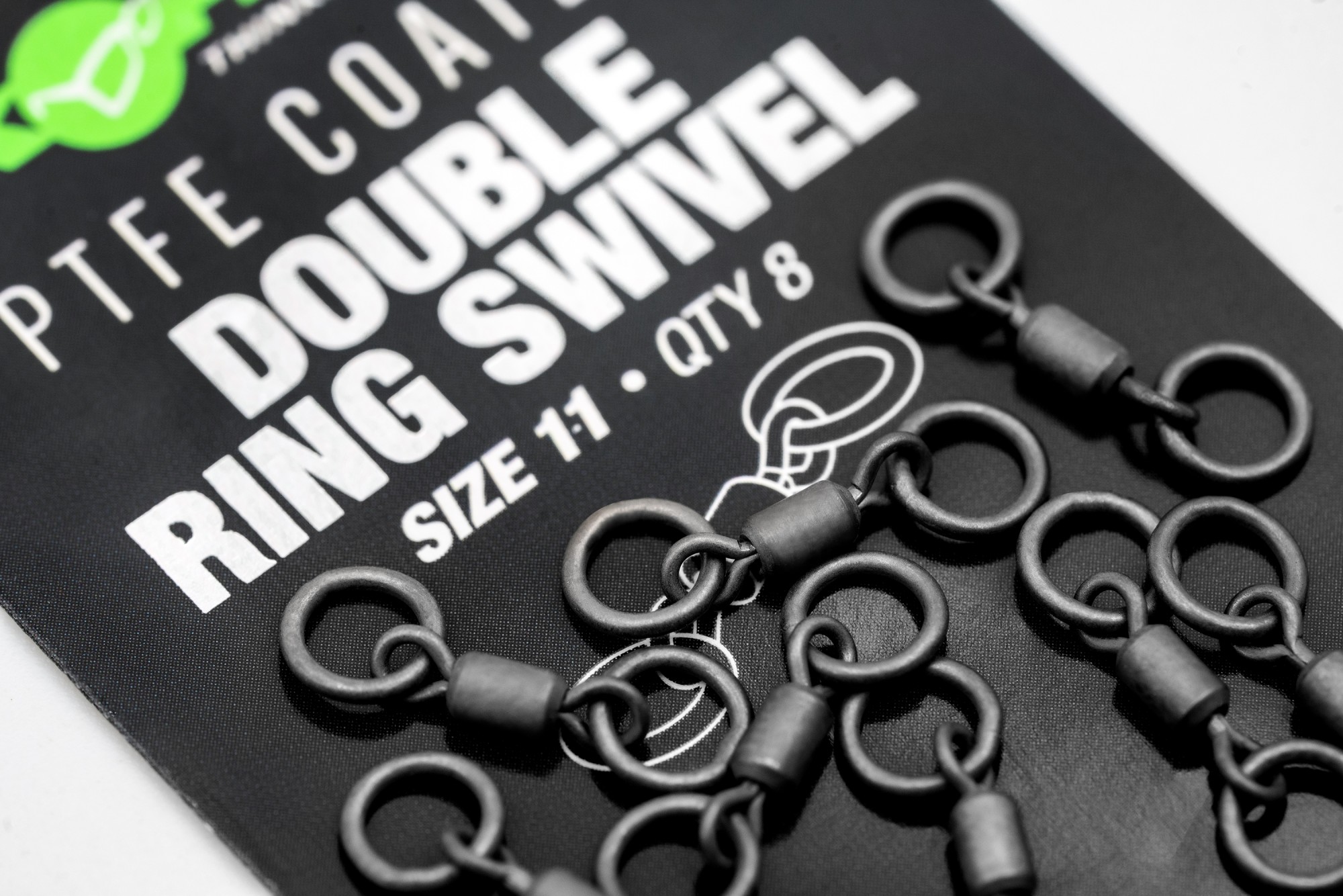 Korda PTFE Double Ring Swivel Size 11_1